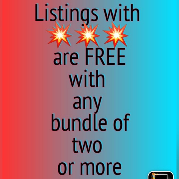 💥 items with 💥 are free with any bundle of two or more - Picture 1 of 1